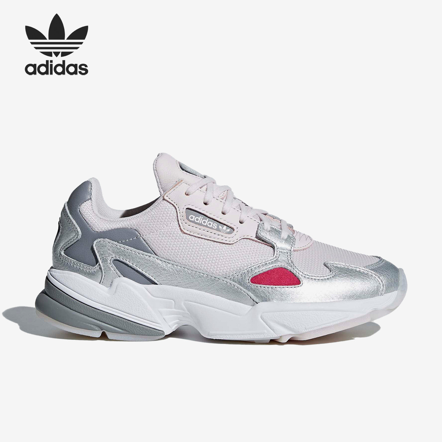 Adidas/阿迪达斯正品新款三叶草FalconW女子休闲运动鞋D96757,运动鞋new,运动休闲鞋,淘宝优惠券,粉丝福利购,淘宝优惠卷