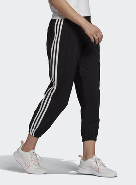 Adidas/阿迪达斯正品 新款女子休闲收口运动九分长裤 GM5559