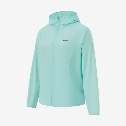 Adidas/阿迪达斯正品W LW NH JKT女士运动梭织简约拉链外套JL8235