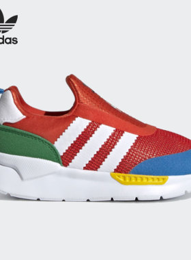 Adidas/阿迪达斯正品三叶草春季新款小童休闲透气运动鞋FX4959