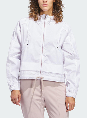 Adidas/阿迪达斯正品W BTC FZ HDY女士高尔夫运动外套JC9253