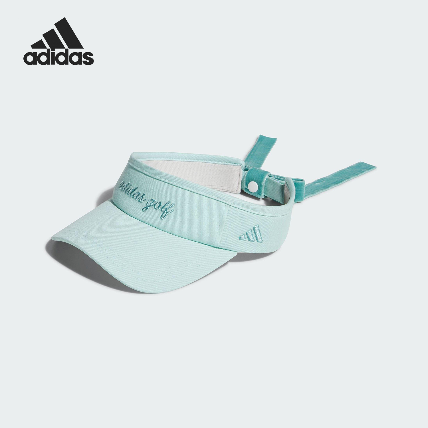 阿迪達斯女士高爾夫遮陽空頂帽