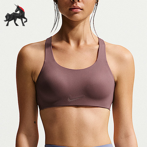 Nike/耐克正品Rival女士透气训练衬稳固垫运动内衣FQ7388-502