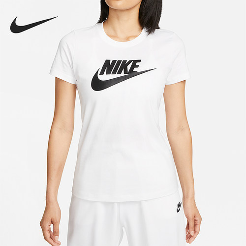 Nike/耐克正品2026年女士日常休闲简约经典运动短袖T恤DV6095-100