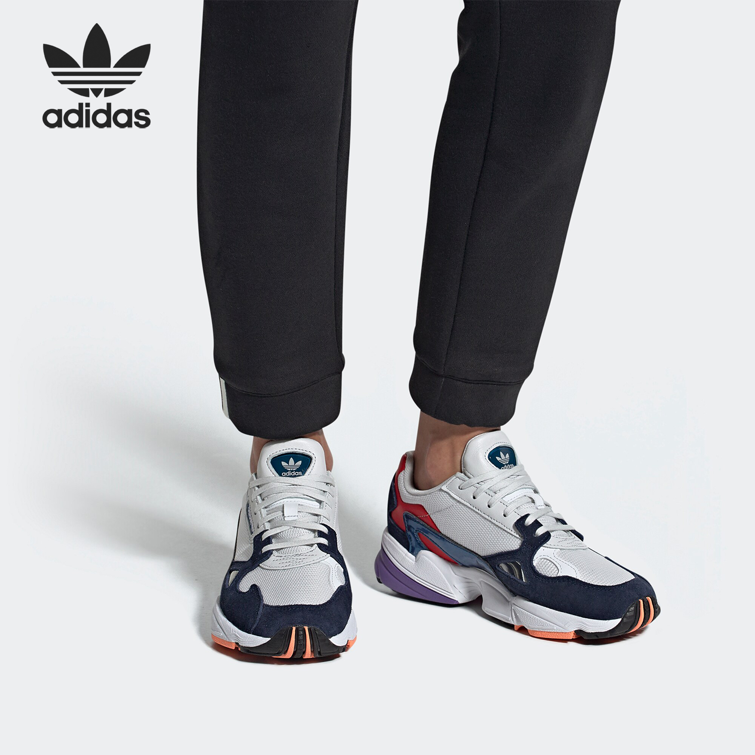 阿迪达斯三叶草运动休闲鞋老爹鞋