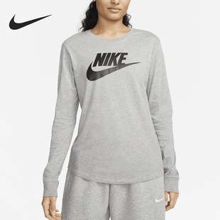 女士柔軟輕盈運動休閑長袖 Nike 耐克官方正品 新款 063 T恤FJ0442