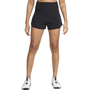 Nike/耐克官方正品训练透气高腰衬里跑步女子运动短裤DX6019-010