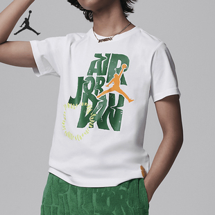 Nike/耐克官方正品新款Jordan 大童印花经典短袖T恤HJ2206-100