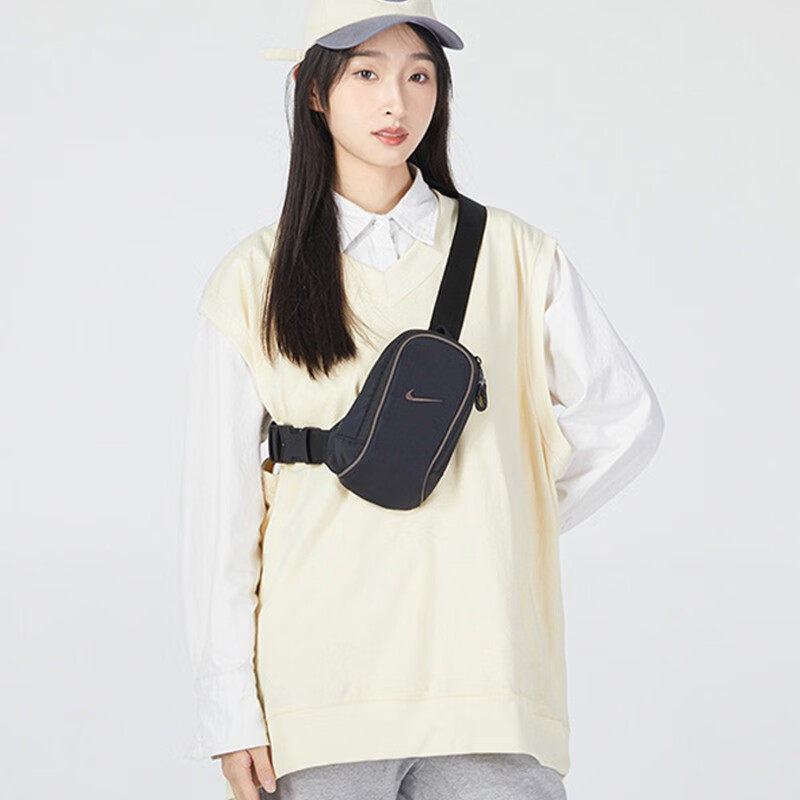 Nike耐克正品运动胸包跑步骑行腰包男女单肩斜挎包小号旅行休闲包