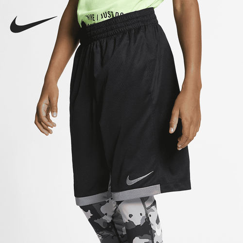 Nike/耐克正品当季新款运动休闲大童透气五分短裤 939655-010