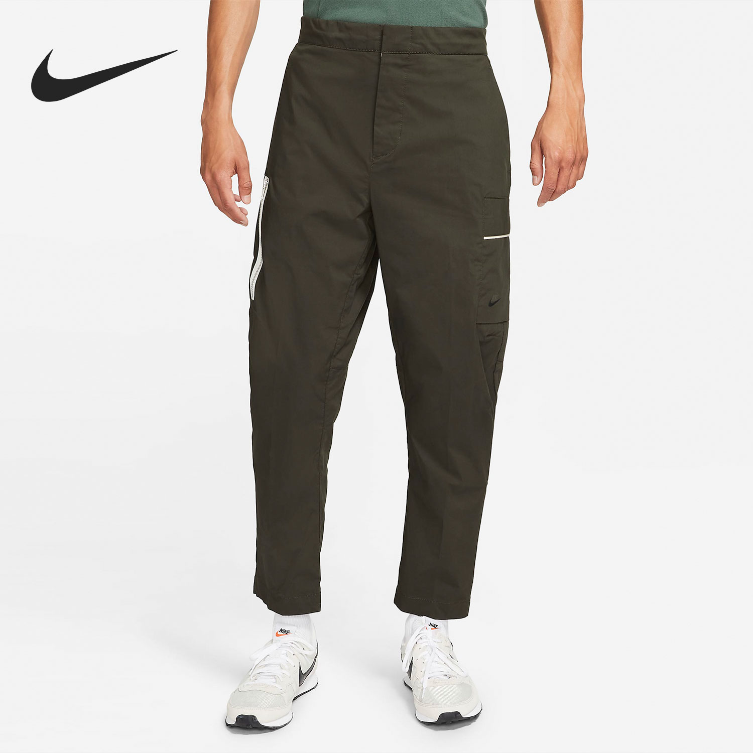 Nike/耐克正品男子工装休闲舒适拉链时尚运动长裤 DD7035-355