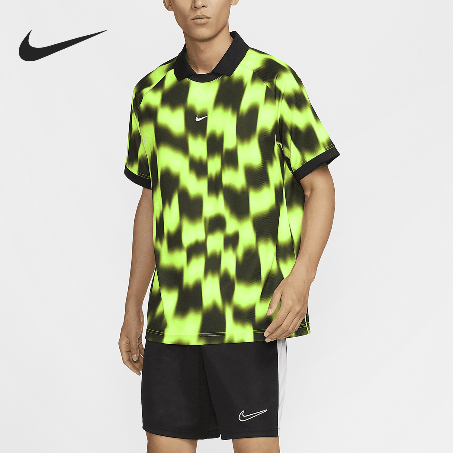 Nike/耐克正品Dri-FIT男士宽松圆领足球运动短袖FZ0433-702
