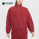 耐克正品 2025冬季 款 Nike 女士日常立领套头刺绣卫衣HV3716 613