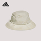 可调节渔夫帽KR2591 2026男女休闲运动经典 Adidas 阿迪达斯正品