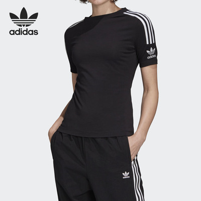 阿迪达斯三叶草女子运动短袖T恤