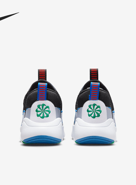 Nike/耐克正品FLEX PLUS 2 NN PS小童低帮跑步鞋DV9000-001