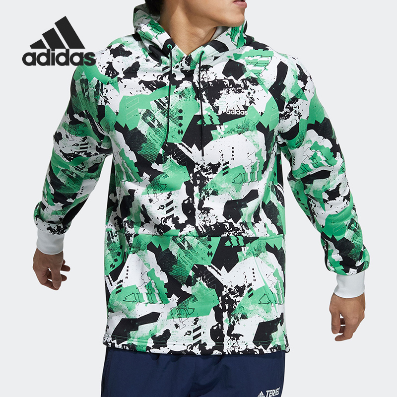 Adidas/阿迪达斯男子加绒卫衣