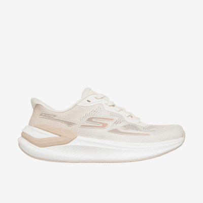 Skechers斯凯奇正品GO RUN女透气防滑轻便舒适跑步鞋129783-NAT