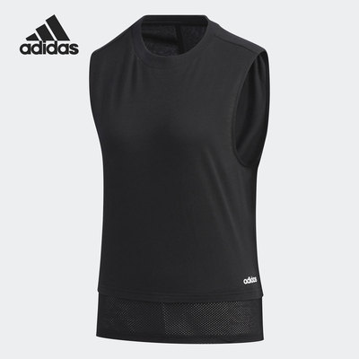 Adidas/阿迪达斯正品夏季女子ESSENTIALS训练无袖背心FL0152