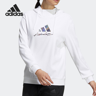亚洲码 Adidas HF0007 清仓特价 阿迪达斯女子正品 卫衣套头衫
