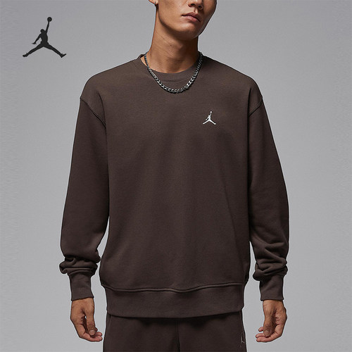 Nike/耐克正品Jordan男士休闲圆领针织套头运动卫衣FV7296-237