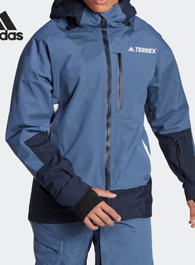 Adidas/阿迪达斯正品TERREX户外男士梭织运动滑雪服HI5516