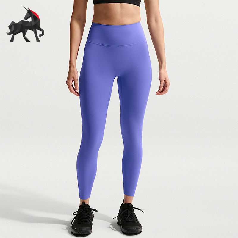 Nike/耐克正品Zenvy女士休闲松紧腰高腰紧身九分长裤II5234-570