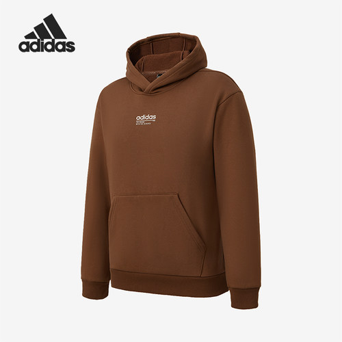 Adidas/阿迪达斯正品男女休闲连帽套头时尚长袖卫衣JX9432