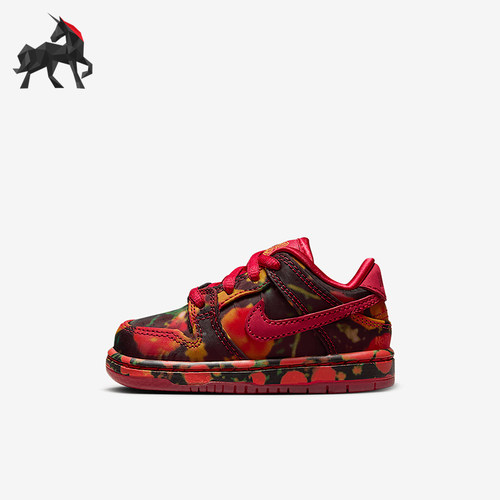Nike/耐克正品Dunk Low婴童时尚轻便低帮经典休闲板鞋FZ1237-600