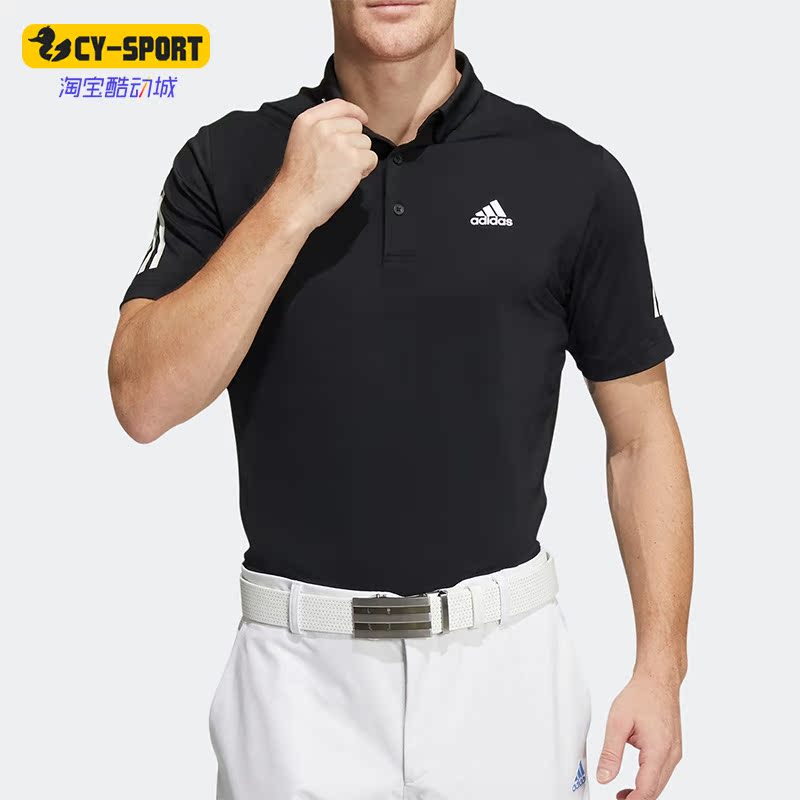 Adidas/阿迪达斯正品3 MESH POLO 男子运动短袖POLO衫 HA3130