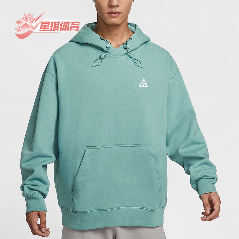 Nike/耐克正品2025冬季男士保暖宽松加绒连帽运动卫衣DZ3393-017