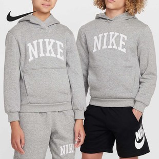 大童运动训练宽松加绒卫衣HJ3156 Nike 新款 冬季 063 耐克正品