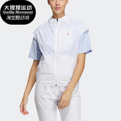 女士运动高尔夫拉链背心马甲HT0020 新款 Adidas 阿迪达斯正品