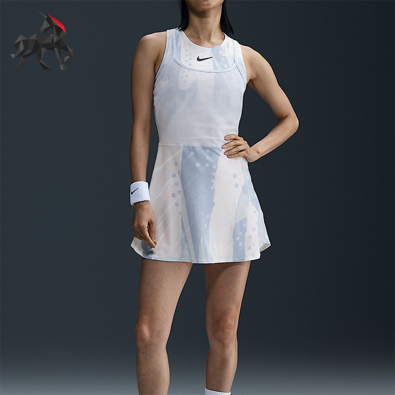 Nike/耐克正品Court Slam女士透气运动网球连衣裙HM8647-121
