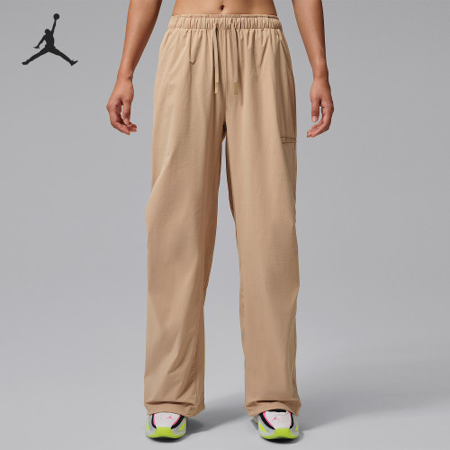 Nike/耐克正品Jordan女士系带中腰梭织休闲长裤HQ8893-244