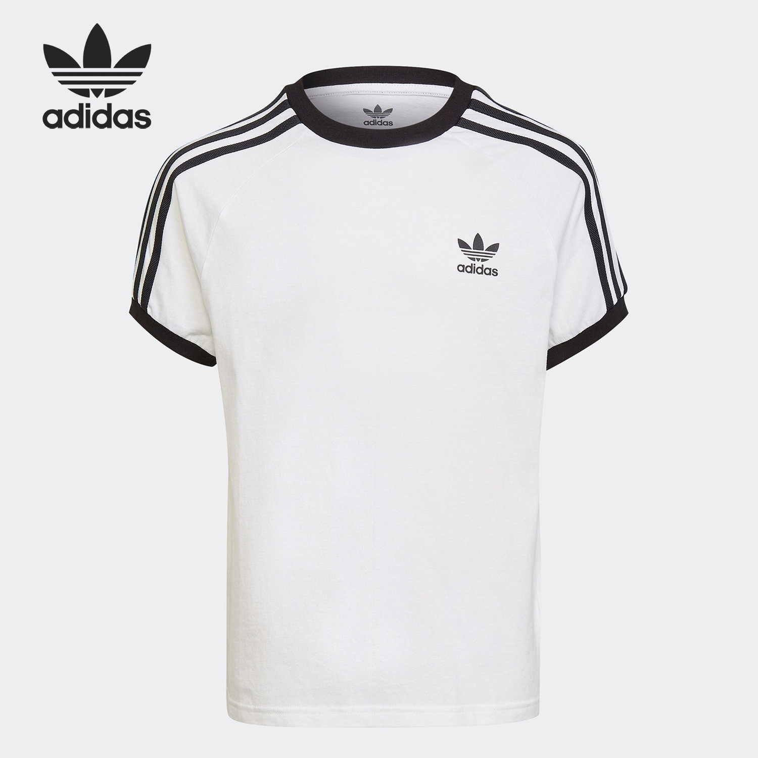 阿迪达斯大童运动短袖