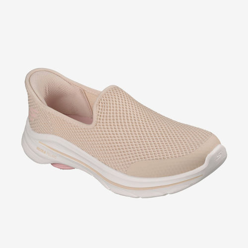 Skechers斯凯奇正品Go Walk 8女一脚蹬闪穿健步休闲鞋125954-NTPK