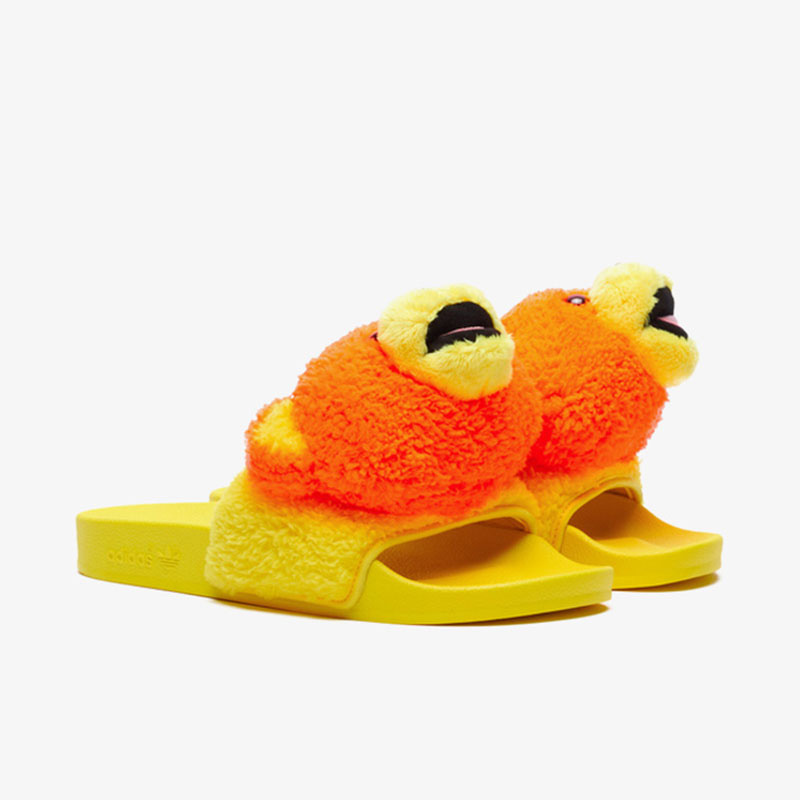 Adidas/阿迪达斯正品三叶草Jeremy Scott联名运动拖鞋Q46582