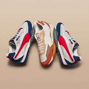 392725 Puma Rider男女轻便复古系带防滑休闲鞋 Blktop 彪马正品