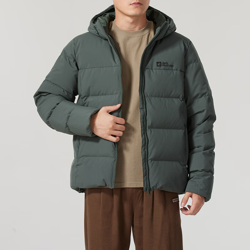 狼爪男士轻盈保暖羽绒服