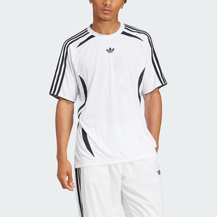 Adidas/阿迪达斯正品三叶草男透气宽松休闲经典圆领短袖T恤JP1113