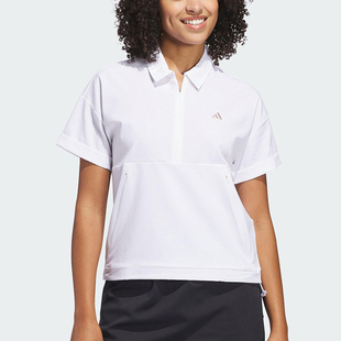 女士宽松透气高尔夫运动POLO衫 Adidas 款 阿迪达斯正品 JJ4139 夏季