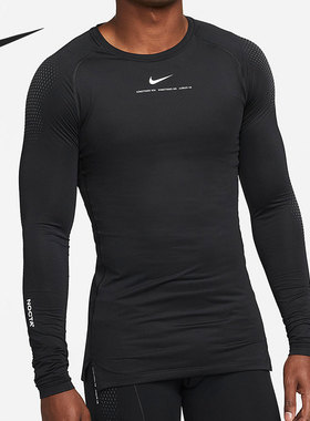 Nike/耐克官方正品Drake 男子联名字母修身印花长袖T恤DN0002-010