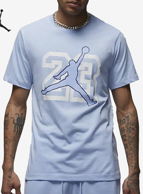 Nike/耐克正品JORDAN男子新款健身运动圆领短袖T恤FB7395-425