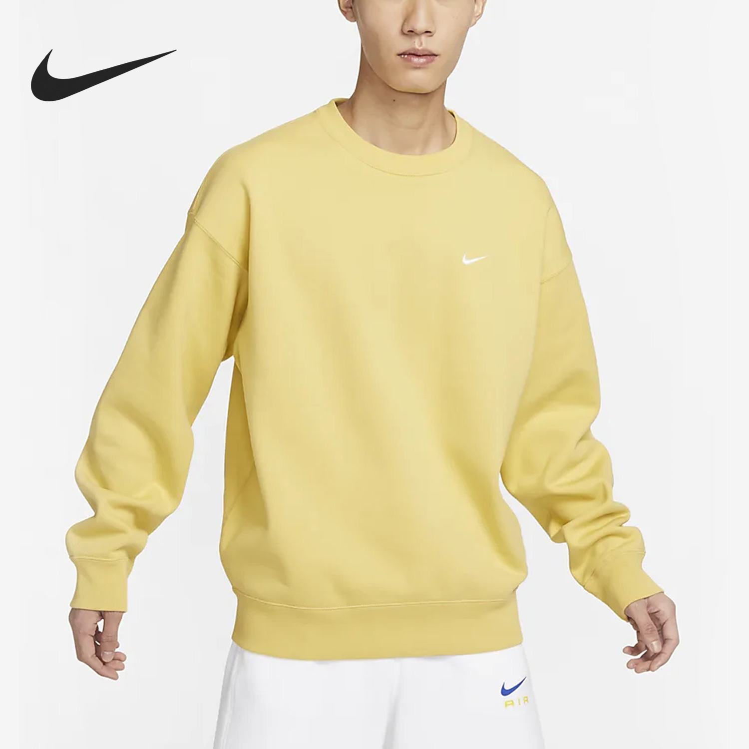 Nike/耐克正品2023春季新款男子运动休闲加绒卫衣DX1362-700