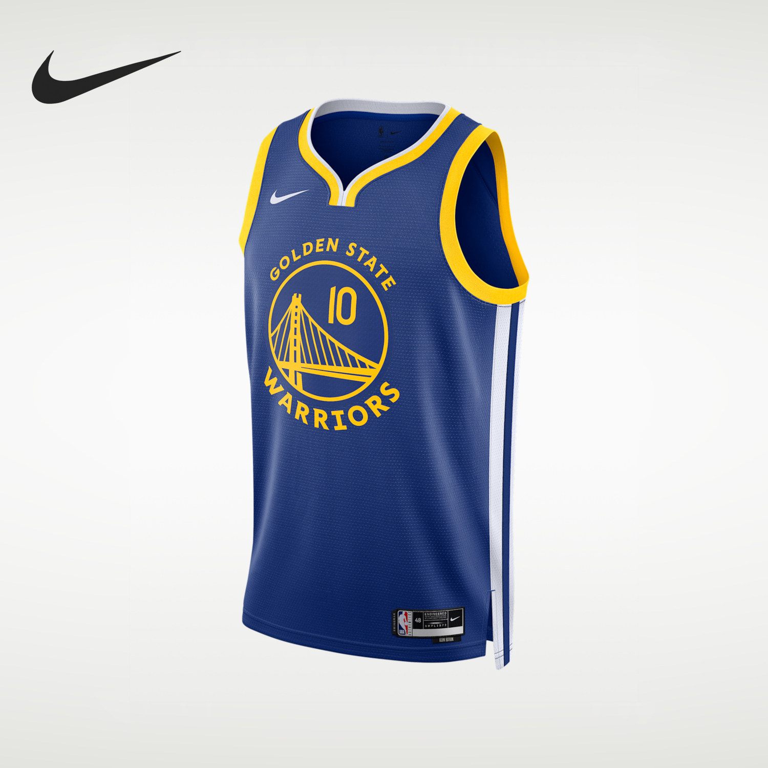 Nike/耐克官方正品NBA 男士透气训练球衣篮球背心T恤DN2005-406