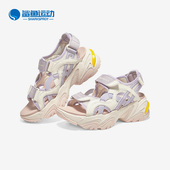 厚底增高透气魔术贴女子运动沙滩凉鞋 Skechers 斯凯奇正品