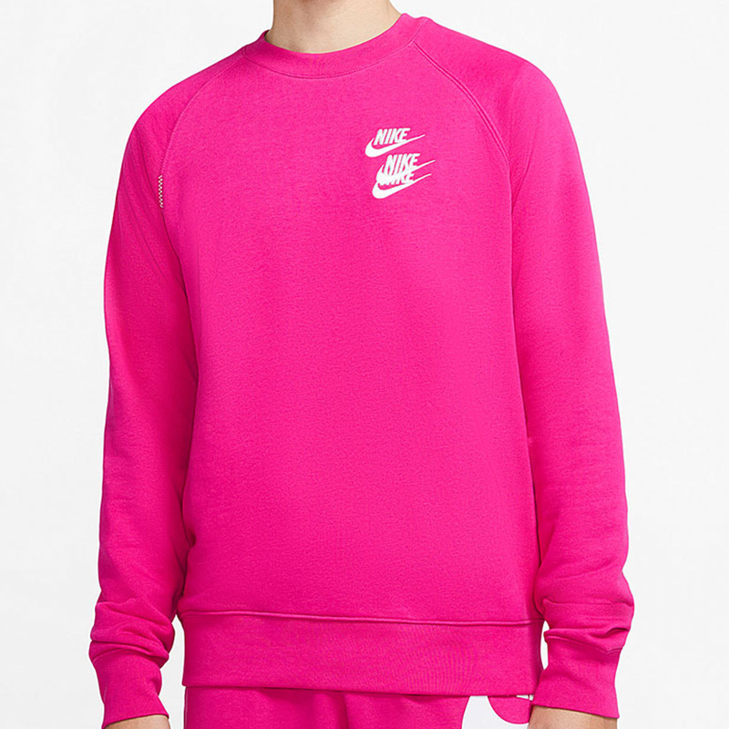 耐克男子三勾运动服宽松套头衫