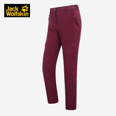 女子户外运动耐磨直筒长裤 狼爪2021新款 1503632 wolfskin Jack
