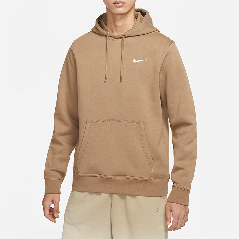 Nike/耐克正品秋季新款男子运动加绒保暖耐磨连帽卫衣 916271-258